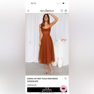 Hello Molly Midi Dress